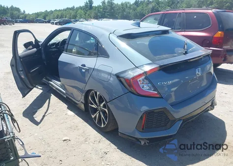 2019 Honda Civic Sport from USA, damaged, VIN SHHFK7H40KU209441